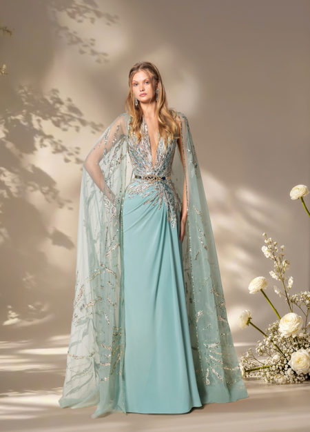 Mint Celeste Gown