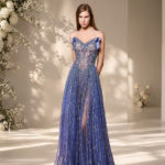 Periwinkle Romance Gown